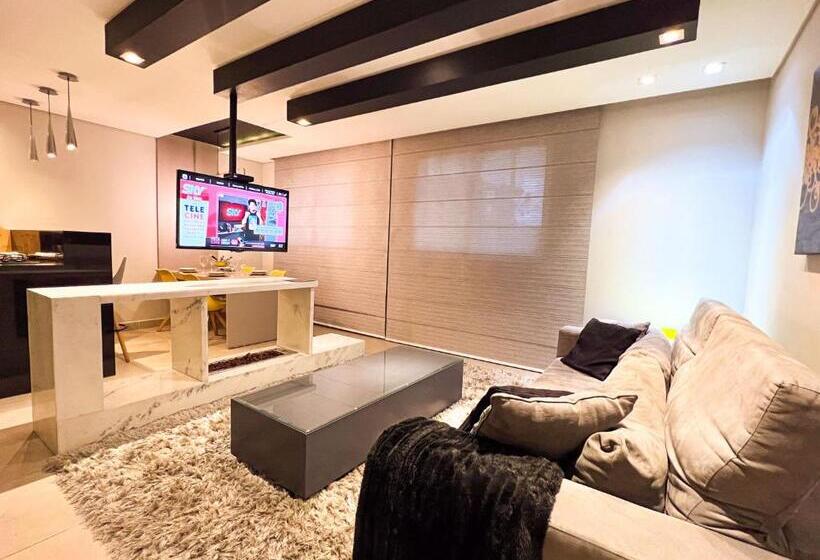 דירת חדר דלוקס, Flats Chateau Campos Do Jordão