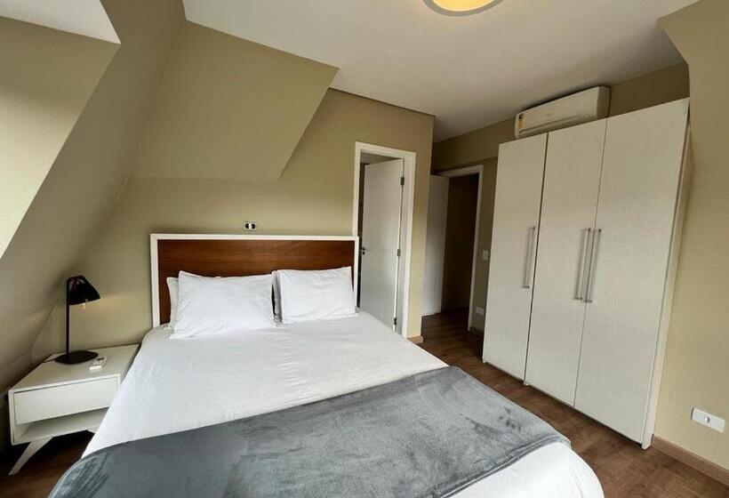 חדר דלוקס, Flats Chateau Campos Do Jordão