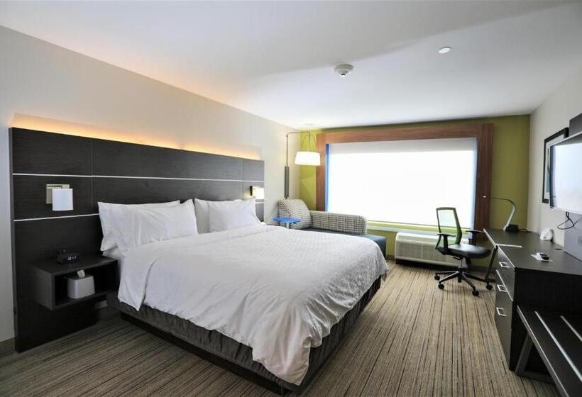 キングサイズベッドのデラックスルーム, Holiday Inn Express & Suites   Forney, An Ihg