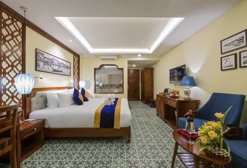 اتاق لوکس با چشمانداز شهر, Le Pavillon Hoi An Boutique  & Spa