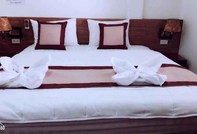 キングサイズベッドのスタンダードルーム, Duang Champa 2 Guest House
