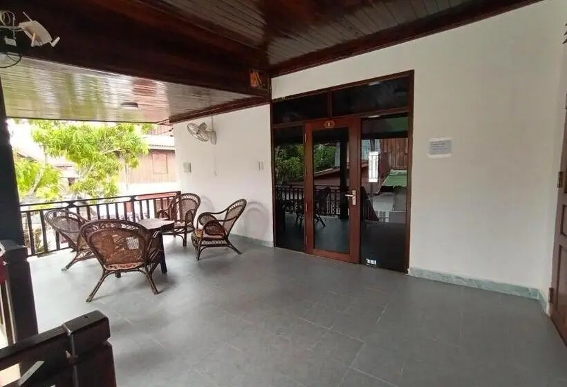バルコニー付スタンダード4ベッドルーム, Duang Champa 2 Guest House