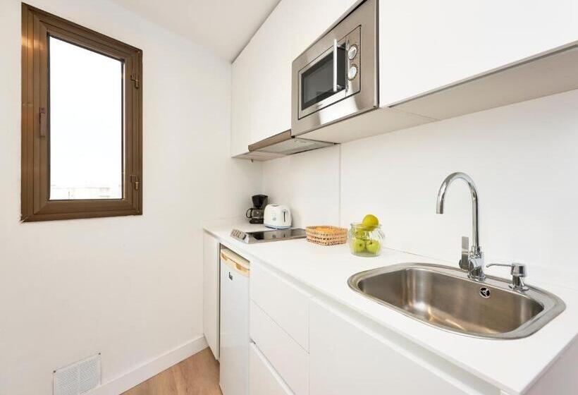 バルコニー付き１ベッドルームアパートメント, Flacalco Hotel & Apartments