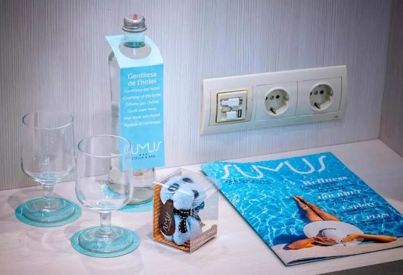 اتاق سوپریور با چشم‌انداز شهر, Sumus Stella & Spa 4* Sup - Adults Recommended
