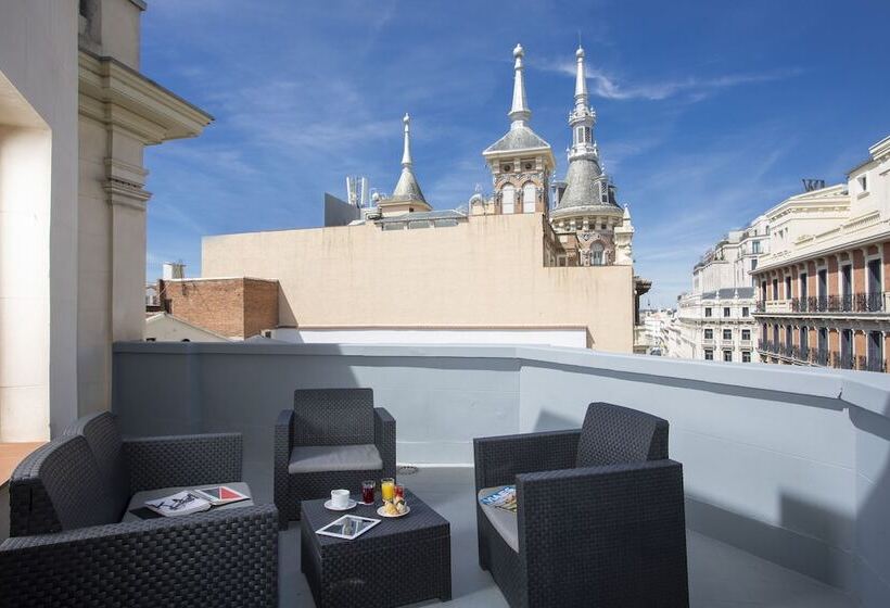 Standaardkamer met Terras, Casual Del Teatro Madrid