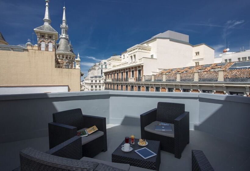 Standaardkamer met Terras, Casual Del Teatro Madrid