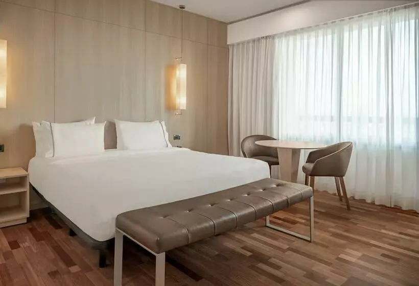 海の見えるダブルベッドスタンダードルーム, Ac Hotel Málaga Palacio By Marriott