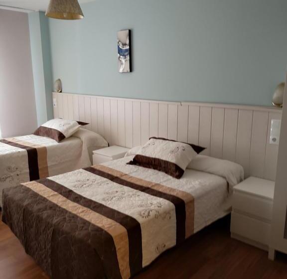 Quarto Triplo Estandar, Hostal Campoamor