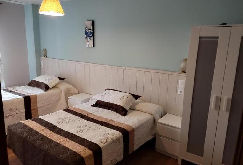 Quarto Triplo Estandar, Hostal Campoamor