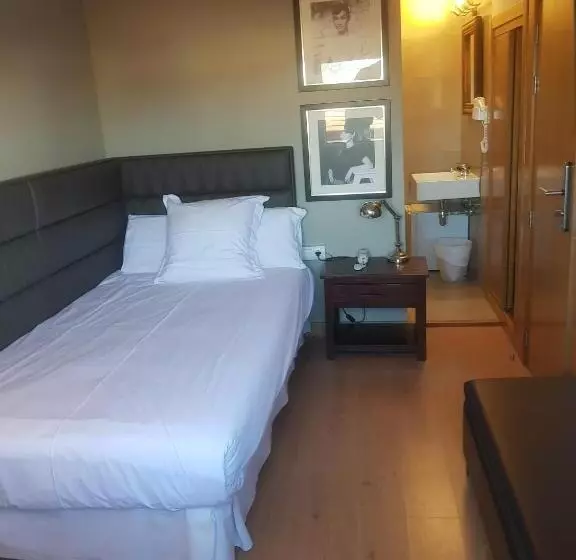 اتاق یک تخته با تراس, Hostal Parque Ibiza