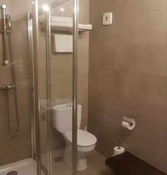 اتاق یک تخته با تراس, Hostal Parque Ibiza