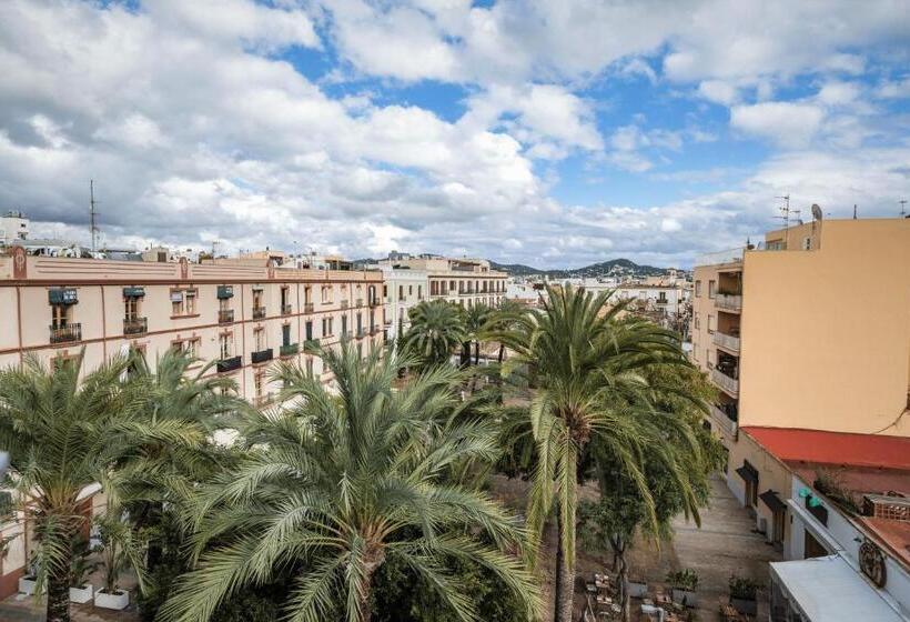 テラス付きシングルルーム, Hostal Parque Ibiza