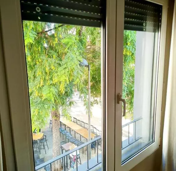 اتاق استاندارد با تخت بزرگ, Hostal Parque Ibiza