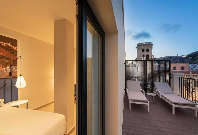 Superior Room with Terrace, Eurostars Mediterranea Plaza