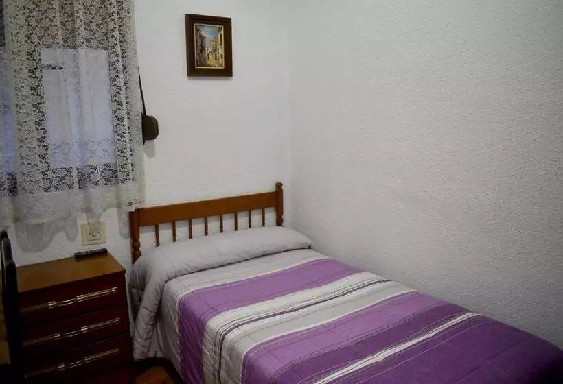 اتاق استاندارد یک تخته با سرویس بهداشتی مشترک, Hostal Oviedo