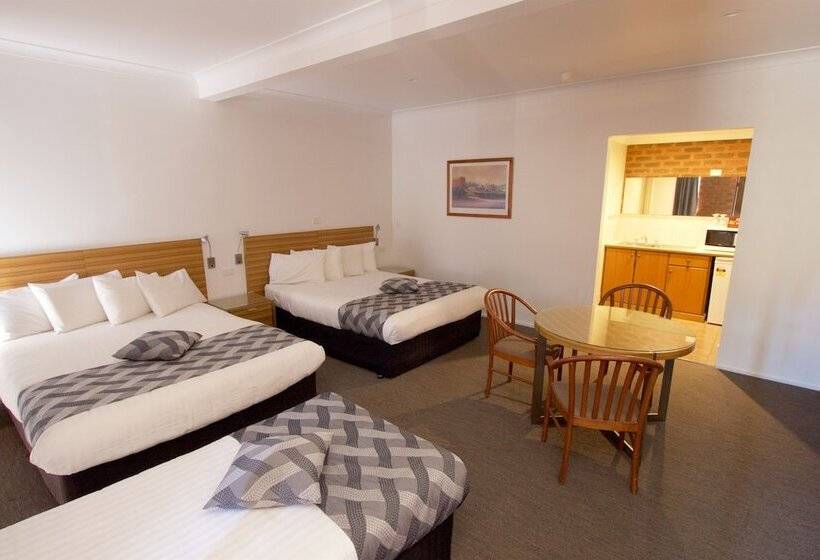 غرفة عائلية, Albury Paddlesteamer Motel