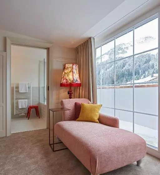 اتاق لوکس با بالکن, Boutique Hotel Schmelzhof