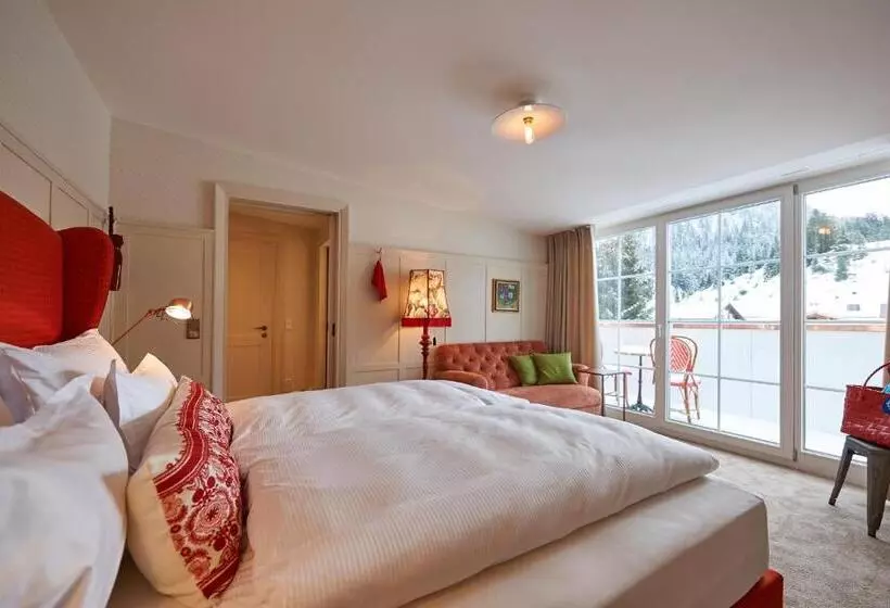 اتاق لوکس با بالکن, Boutique Hotel Schmelzhof