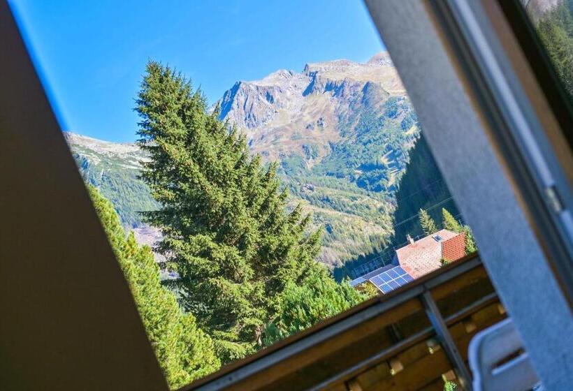 غرفة قياسية مزوَّدة بشُرفة, Ferienhotel Alber