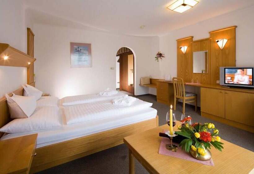 חדר דלוקס נוף לגינה, Achentalerhof