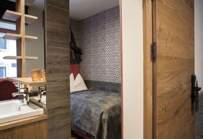 スタンダードシングルルーム, Boutique Hotel Im Auracher Löchl