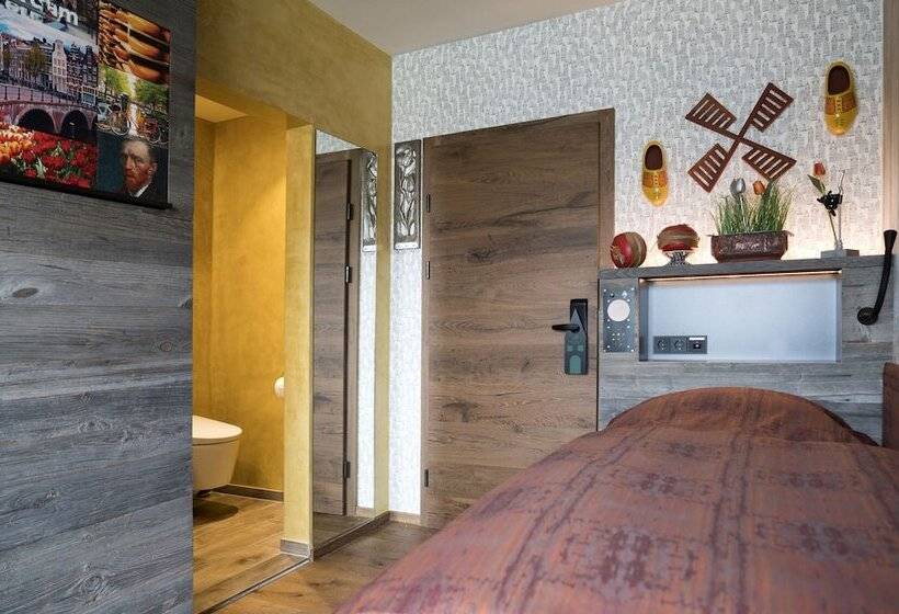 スタンダードシングルルーム, Boutique Hotel Im Auracher Löchl