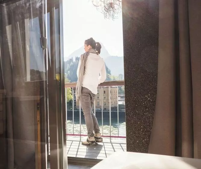 １ベッドルームのデラックスアパートメント, Boutique Hotel Im Auracher Löchl