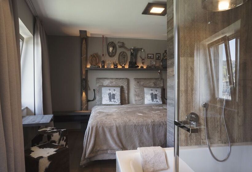 Апартаменты Deluxe 1 Спальня, Boutique Hotel Im Auracher Löchl