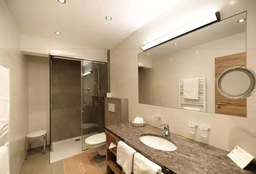 اتاق استاندارد با چشم‌انداز کوهستان, Parkhotel Seefeld