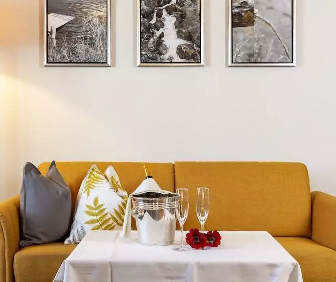اتاق سوپریور با چشم‌انداز کوهستان, Parkhotel Seefeld