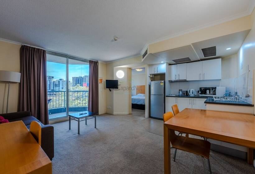 דירת חדר, Abbey On Roma Hotel & Apartments