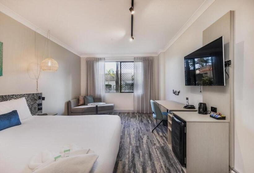 带大床的标准工作室, Mermaid Waters Hotel By Nightcap Plus