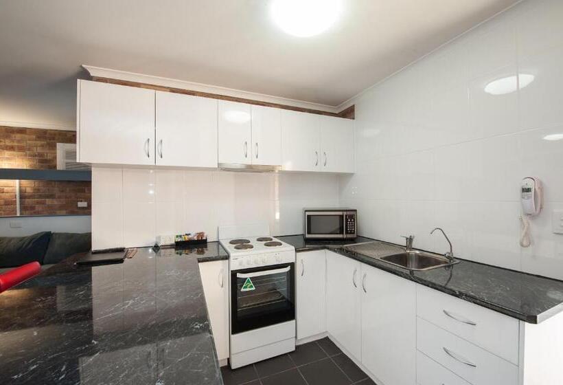 סטודיו סטנדרט עם מרפסת, Allan Cunningham Motel