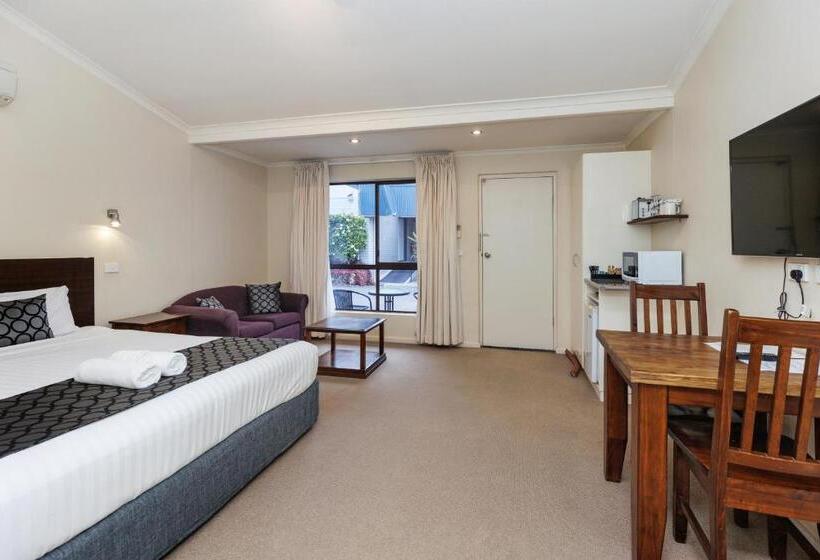 이그제큐티브 룸 킹사이즈 침대, Amaroo Motel Tumuts Best Accommodation