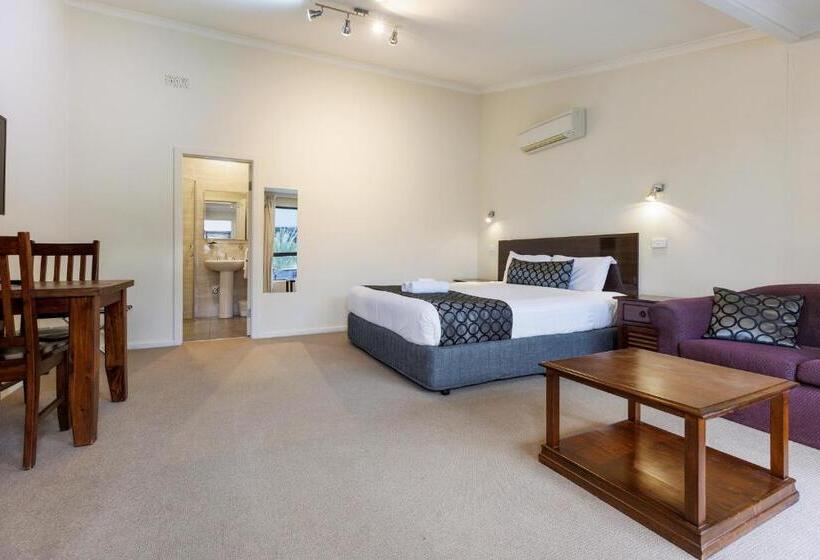 이그제큐티브 룸 킹사이즈 침대, Amaroo Motel Tumuts Best Accommodation
