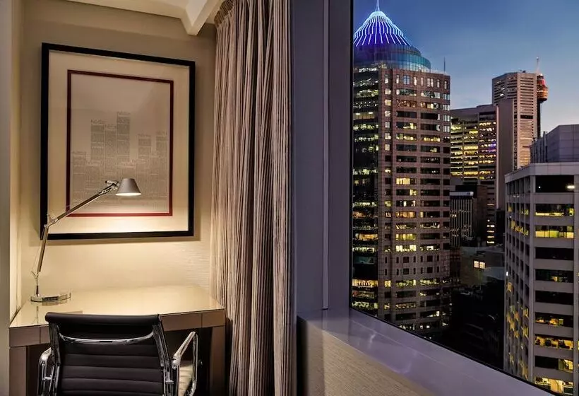 اتاق استاندارد با 2 تخت دوبل, Sydney Harbour Marriott Hotel At Circular Quay