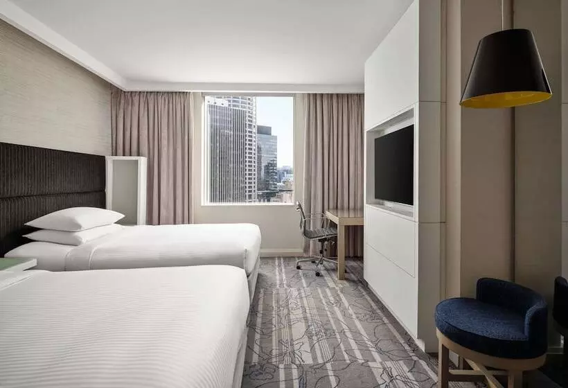 اتاق استاندارد با 2 تخت دوبل, Sydney Harbour Marriott Hotel At Circular Quay