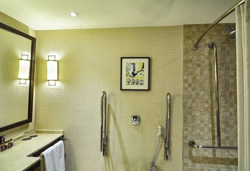 غرفة قياسية سرير مزدوج إطلالة جانبية على البحر, Sheraton Grand Rio Hotel & Resort