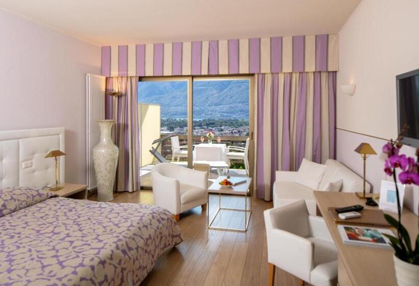 Superior room with lake view, Ascona