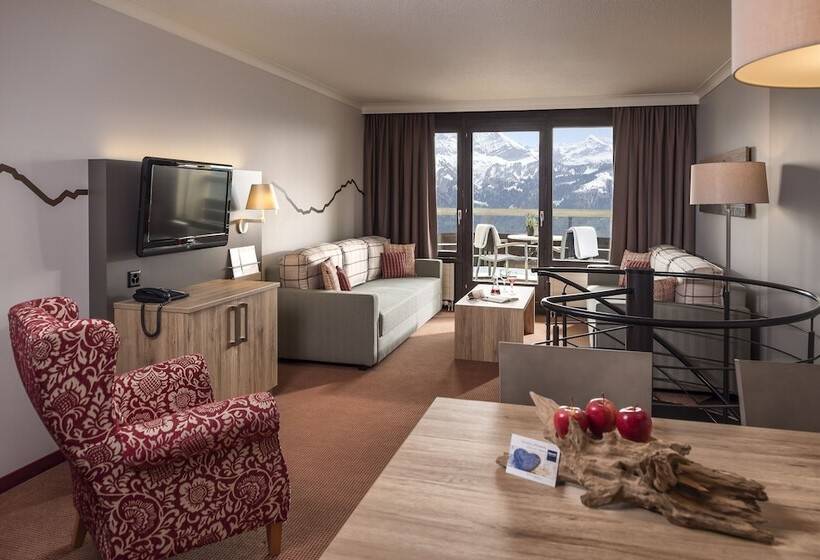 침실 1개 컴포트 아파트, Dorint Blüemlisalp Beatenberg/interlaken