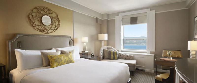 غرفة قياسية مطلّة علي النهر, Fairmont Le Chateau Frontenac