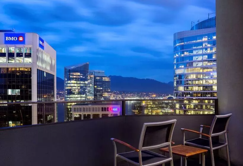 اتاق استاندارد با تخت دوبل, Hyatt Regency Vancouver