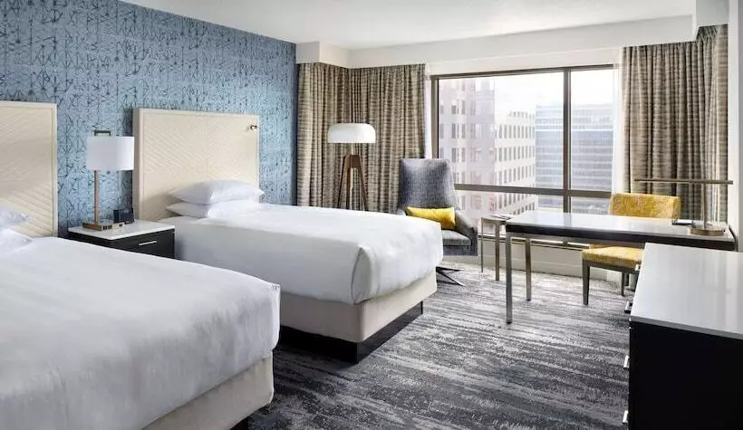اتاق استاندارد با 2 تخت دوبل, Hyatt Regency Vancouver