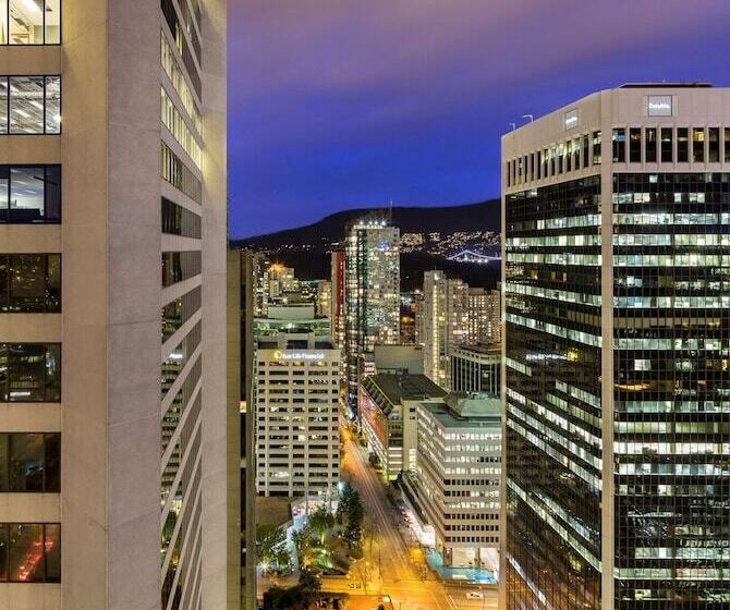 シティビューのダブルベッドスタンダードルーム, Hyatt Regency Vancouver