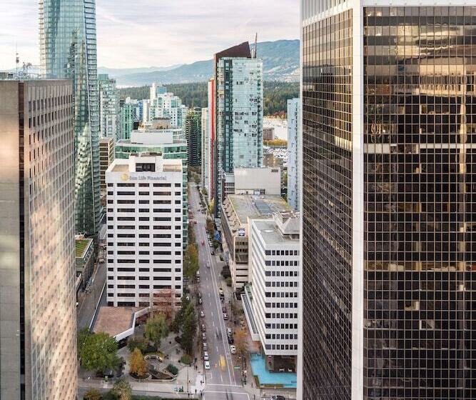 シティビューのダブルベッドスタンダードルーム, Hyatt Regency Vancouver