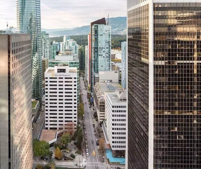 اتاق استاندارد با 2 تخت دوبل, Hyatt Regency Vancouver