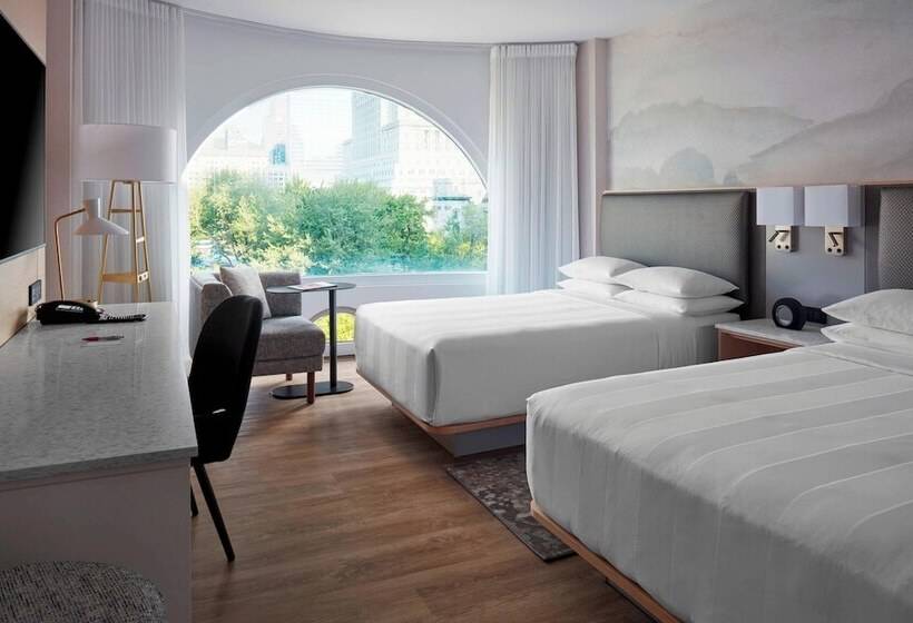 חדר סטנדרט שתי מיטות זוגיות, Montreal Marriott Chateau Champlain