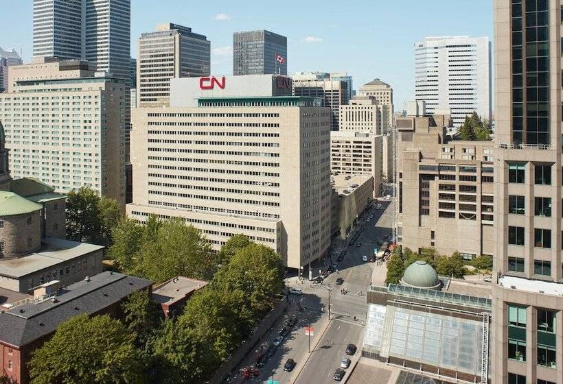 ２ダブルベッドのスタンダードルーム, Montreal Marriott Chateau Champlain