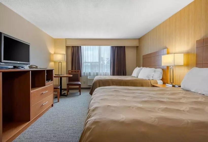 اتاق استاندارد با 2 تخت دوبل, Quality Inn & Conference Centre Downtown