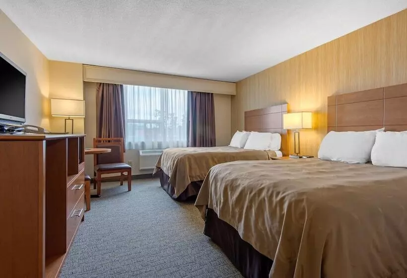 اتاق استاندارد با 2 تخت دوبل, Quality Inn & Conference Centre Downtown
